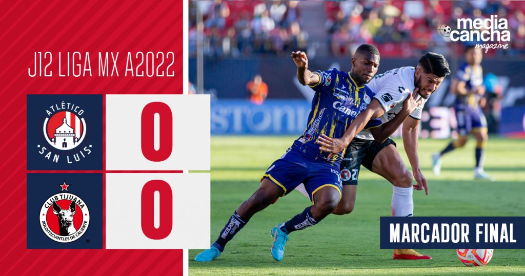 Empate sin goles entre Atlético de San Luis y los Xolos de Tijuana ...