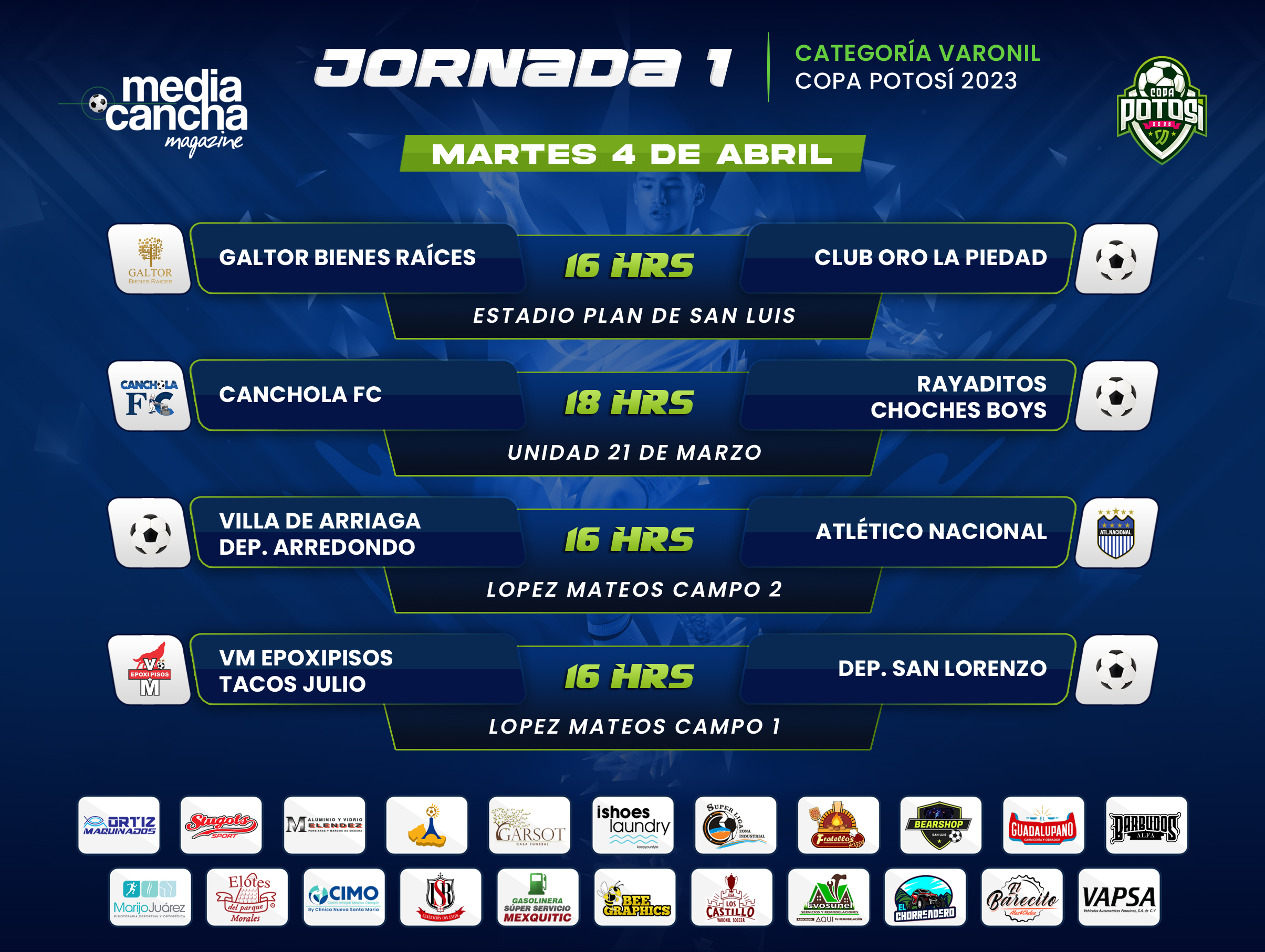 Atlético de San Luis presenta su calendario para el Clausura 2023 ...