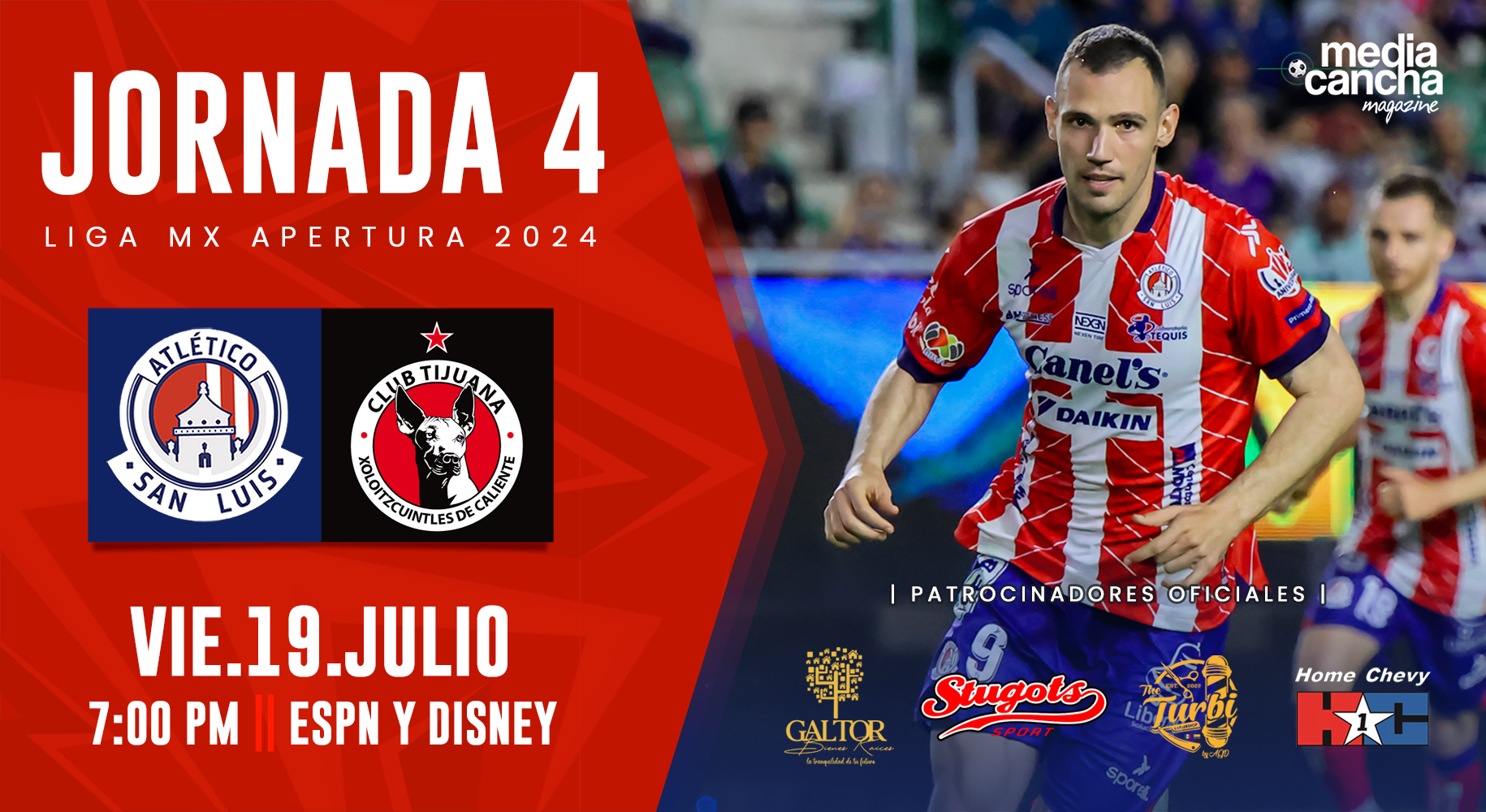 Jornada 4 A2024, Atlético de San Luis vs Tijuana – Media Cancha SLP