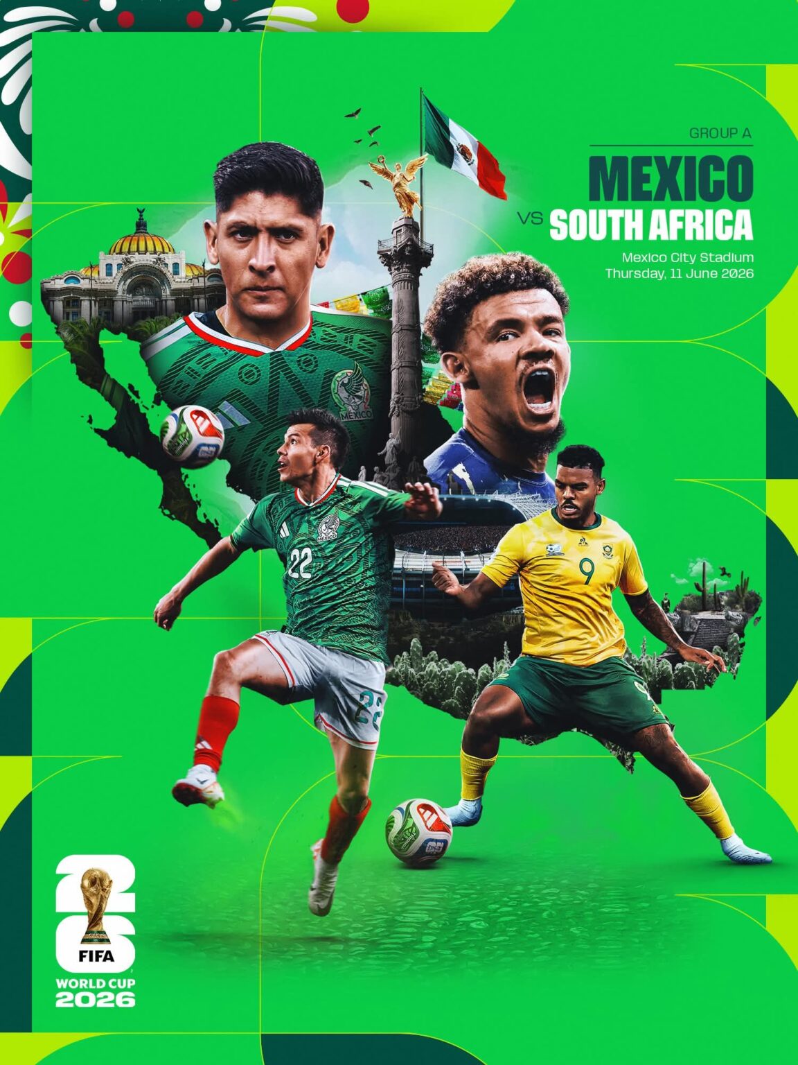 México vs Sudáfrica, el partido inaugural del Mundial 2026 – Media ...